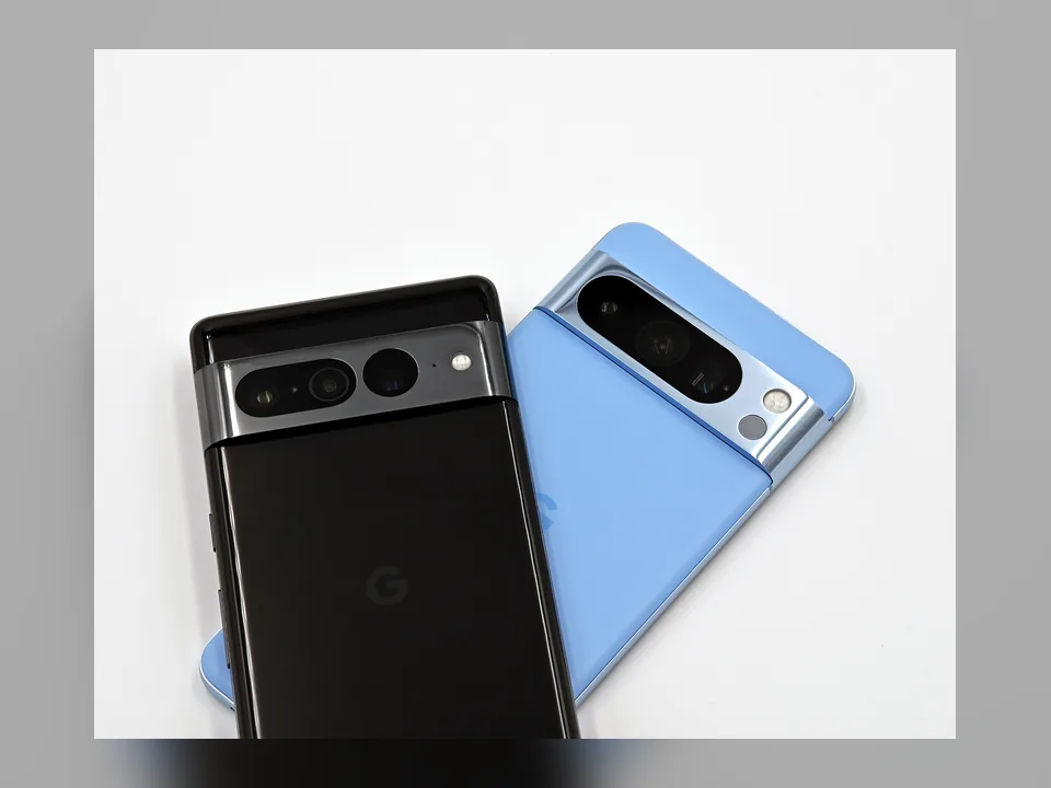Téléphone représentatif de la marque Google