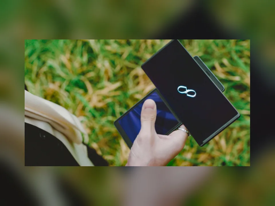 Téléphone représentatif de la marque LG